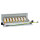 Equip Patchpanel 8x RJ45 Cat6A FTP 1HE Keystone Montage gr