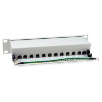 Equip Patchpanel 12x RJ45 Cat6A 10" FTP 1HE Premium...