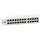 Equip Patchpanel 48x RJ45 Cat6A 19" FTP 1HE Premium hellgrau