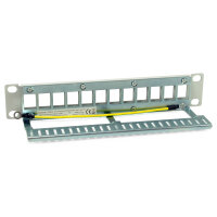Equip Patchpanel 12x Cat6A 10" FTP 1HE Keystone...