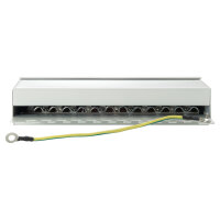 Equip Patchpanel 12x RJ45 Cat6 FTP Desktop ISO/IEC hellgrau
