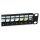 Equip Patchpanel 12x Cat6A 10" FTP 1HE Keystone Montage sw