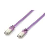 Equip Patchkabel Cat6A S/FTP 2xRJ45 15.00m lila Plat.LSZH Polybeutel