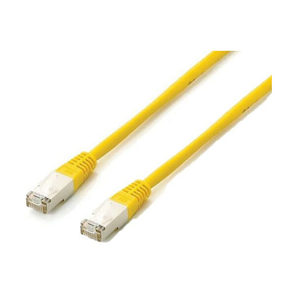 Equip Patchkabel Cat6A S/FTP 2xRJ45 20.00m gelb Plat.LSZH Polybeutel