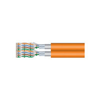 Equip Instal.Kab Cat7 S/FTP 1000.00m orange Dup LSZH