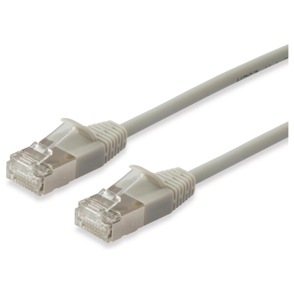 Equip Patchkabel Cat6A F/FTP 2xRJ45 5.00m beige Slim LSZH Polybeutel