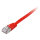 Equip Patchkabel Cat6A U/FTP 2xRJ45 1.00m rot Flach LSZH Polybeutel