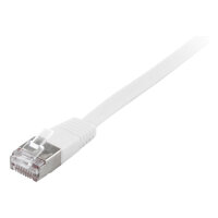 Equip Patchkabel Cat6A U/FTP 2xRJ45 10.00m weiß Flach LSZH Polybeutel