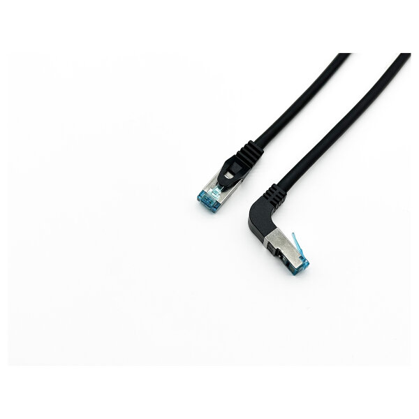 Equip Patchkabel Cat6A S/FTP 2xRJ45 0.50m sw wink.LSZH Polybeutel