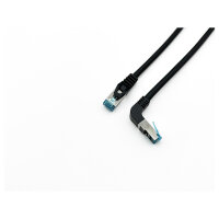 Equip Patchkabel Cat6A S/FTP 2xRJ45 0.50m sw wink.LSZH Polybeutel
