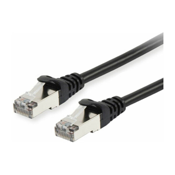Equip Patchkabel Cat6A S/FTP 2xRJ45 0.15m schwarz LSZH Polybeutel
