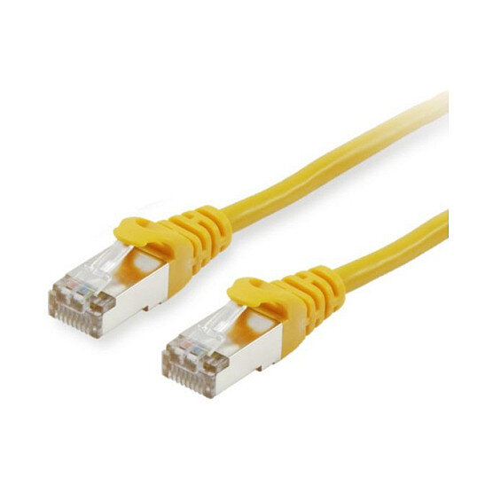 Equip Patchkabel Cat6A S/FTP 2xRJ45 0.15m gelb LSZH Polybeutel