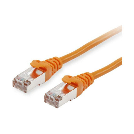 Equip Patchkabel Cat6A S/FTP 2xRJ45 0.15m orange LSZH Polybeutel