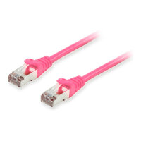 Equip Patchkabel Cat6A S/FTP 2xRJ45 15.00m pink LSZH Polybeutel