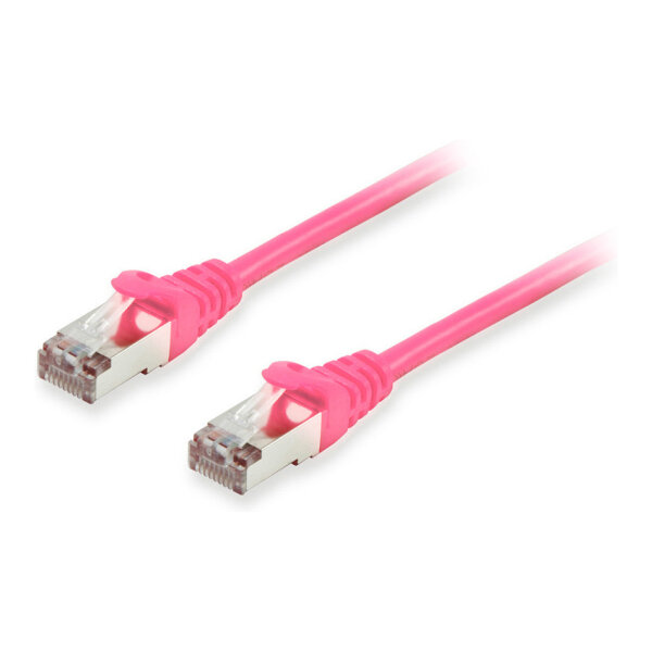 Equip Patchkabel Cat6A S/FTP 2xRJ45 1.50m pink LSZH Polybeutel