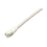 Equip Patchkabel Cat6A S/FTP 2xRJ45 0.50m weiß Plat.LSZH Polybeutel