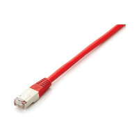 Equip Patchkabel Cat6A S/FTP 2xRJ45 1.00m rot Plat.LSZH Polybeutel