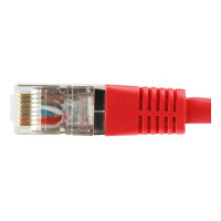 Equip Patchkabel Cat6A S/FTP 2xRJ45 1.00m rot Plat.LSZH Polybeutel