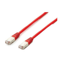 Equip Patchkabel Cat6A S/FTP 2xRJ45 15.00m rot Plat.LSZH Polybeutel