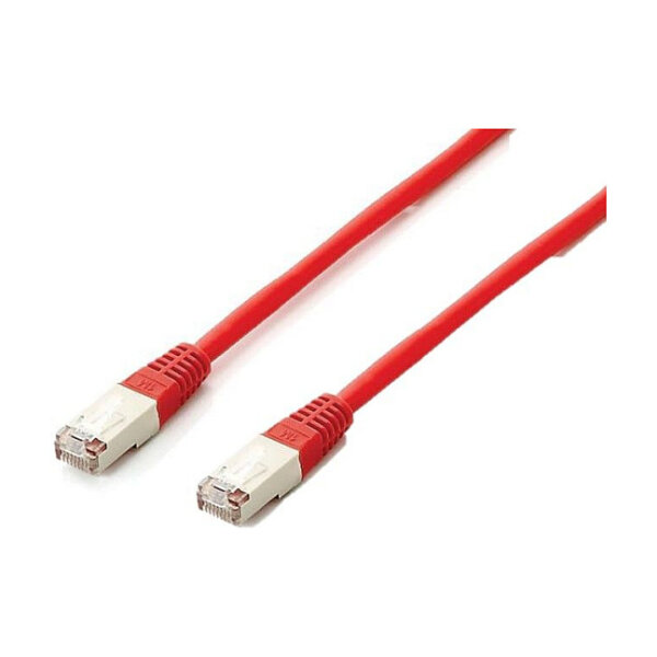 Equip Patchkabel Cat6A S/FTP 2xRJ45 20.00m rot Plat.LSZH Polybeutel