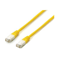 Equip Patchkabel Cat6A S/FTP 2xRJ45 1.00m gelb Plat.LSZH Polybeutel