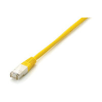 Equip Patchkabel Cat6A S/FTP 2xRJ45 5.00m gelb Plat.LSZH Polybeutel