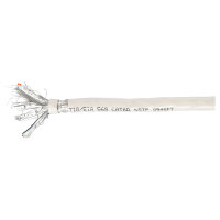 Equip Instal.Kab Cat6A S/FTP 4P23 305.00m grau LSZH