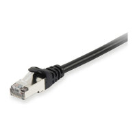 Equip Patchkabel Cat6 S/FTP 2xRJ45 10.00m schwarz LSZH Polybeutel