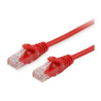 Equip Patchkabel Cat6A U/UTP 2xRJ45 1.00m rot LSZH Polybeutel