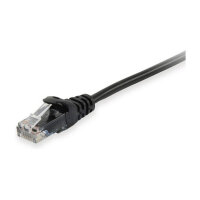 Equip Patchkabel Cat6A U/UTP 2xRJ45 1.00m schwarz LSZH Polybeutel