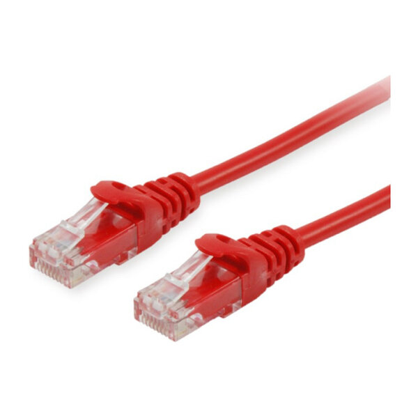 Equip Patchkabel Cat6A U/UTP 2xRJ45 0.15m rot LSZH Polybeutel