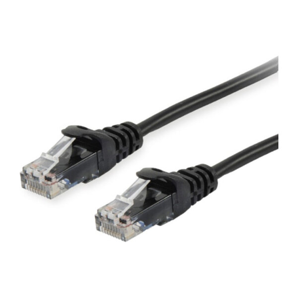 Equip Patchkabel Cat6A U/UTP 2xRJ45 1.50m schwarz LSZH Polybeutel