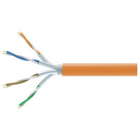 Equip Instal.Kab Cat7 S/FTP 305.00m orange Sim. LSZH