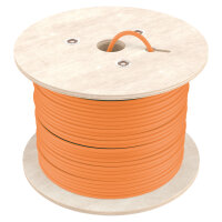 Equip Instal.Kab Cat7 S/FTP 305.00m orange Sim. LSZH