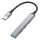 Equip USB-Hub 4-Port 3.0 ->1x3.0 3x2.0 5Gbps o.Netzteil gr