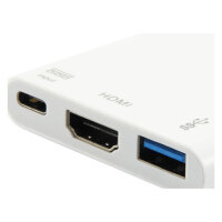 Equip Dock USB-C->HDMI.USB3.0.60WPD 15cm si