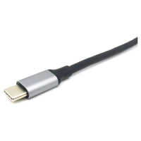 Equip Dock USB-C->HDMI.VGA.USB3.0.AUX.100WPD 15cm sw