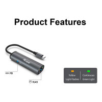 Equip Dock USB-C->GbE.100WPD3.0 15cm gr