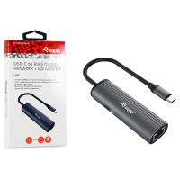 Equip Dock USB-C->GbE.100WPD3.0 15cm gr