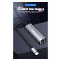 Equip Dock USB-C->GbE.100WPD3.0 15cm gr
