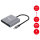 Equip Dock USB-C->HDMI.USB-A.100WPD 25cm gr