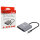 Equip Dock USB-C->HDMI.USB-A.100WPD 25cm gr