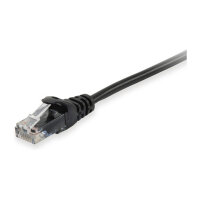 Equip Patchkabel Cat6 U/UTP 2xRJ45 7.50m schwarz Polybeutel
