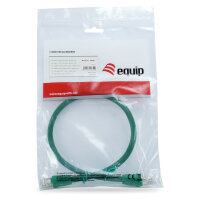 Equip Patchkabel Cat8.1 S/FTP 2xRJ45 0.50m grün LSZH Polybeutel