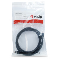 Equip Patchkabel Cat8.1 S/FTP 2xRJ45 0.50m schwarz LSZH Polybeutel