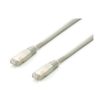 Equip Patchkabel Cat6A 10x/set S/FTP 2xRJ45 0.25m gr Plat.