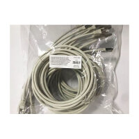 Equip Patchkabel Cat6A 10x/set S/FTP 2xRJ45 2.00m gr Plat.