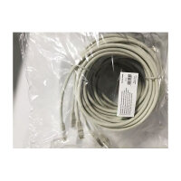 Equip Patchkabel Cat6A 5x/set S/FTP 2xRJ45 5.00m gr Plat.