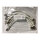 Equip Patchkabel Cat6A 10x/set S/FTP 2xRJ45 0.25m ws Plat.
