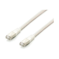 Equip Patchkabel Cat6A 10x/set S/FTP 2xRJ45 1.00m ws Plat.